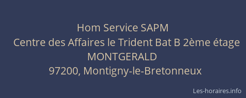 Hom Service SAPM