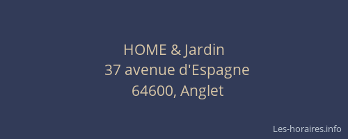 HOME & Jardin