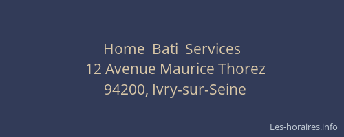 Home  Bati  Services