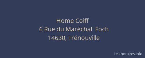 Home Coiff