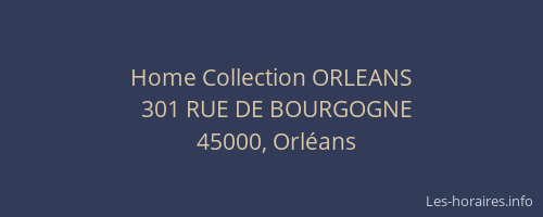 Home Collection ORLEANS