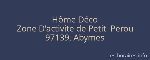 Hôme Déco