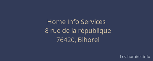 Home Info Services
