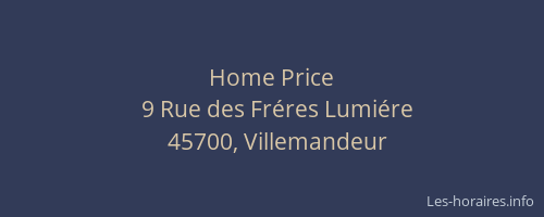 Home Price