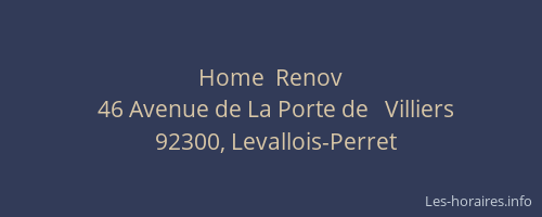Home  Renov