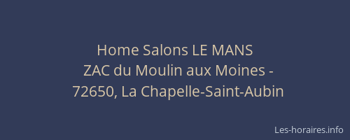 Home Salons LE MANS