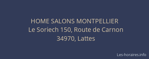 HOME SALONS MONTPELLIER