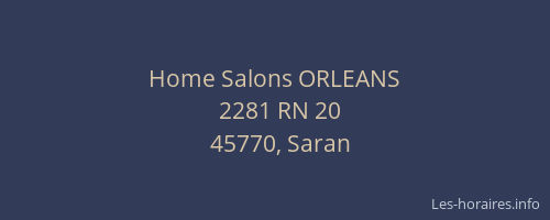 Home Salons ORLEANS