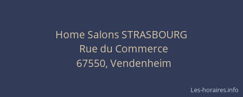 Home Salons STRASBOURG