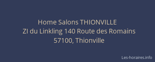 Home Salons THIONVILLE