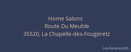 Home Salons