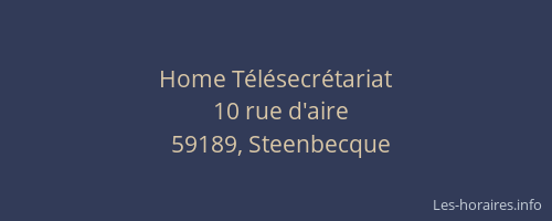 Home Télésecrétariat