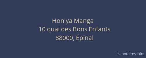 Hon'ya Manga