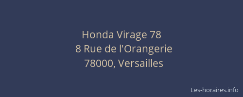 Honda Virage 78