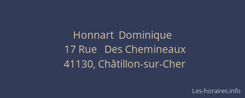 Honnart  Dominique