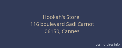 Hookah's Store