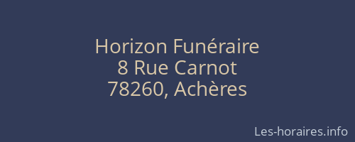 Horizon Funéraire