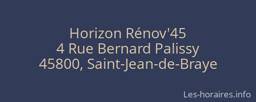 Horizon Rénov'45