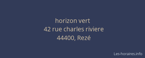 horizon vert
