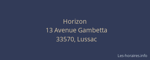 Horizon