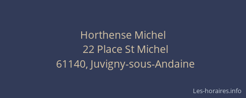 Horthense Michel