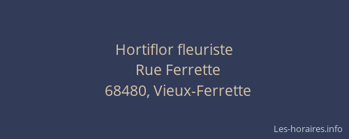 Hortiflor fleuriste