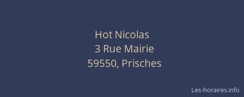 Hot Nicolas