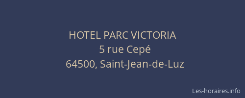 HOTEL PARC VICTORIA