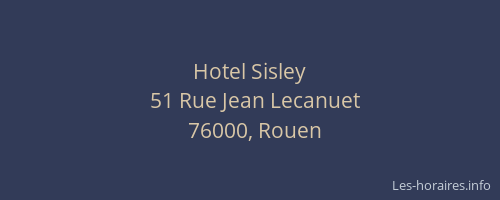 Hotel Sisley