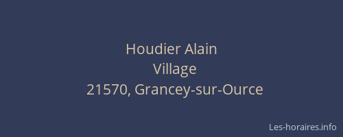 Houdier Alain