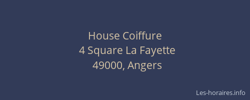 House Coiffure