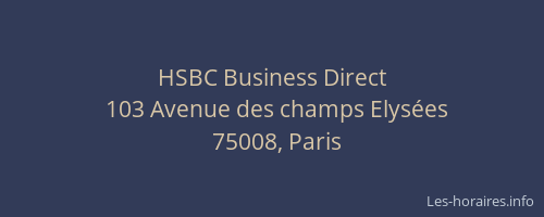 HSBC Business Direct