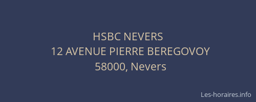 HSBC NEVERS
