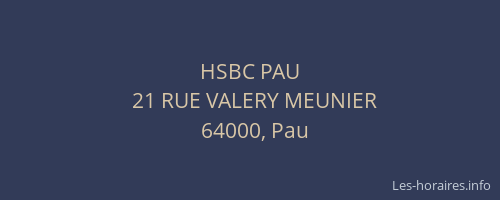 HSBC PAU
