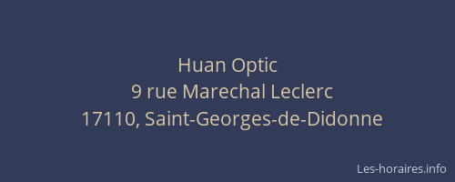 Huan Optic