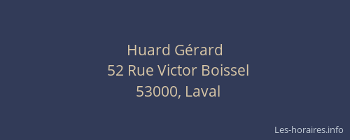 Huard Gérard