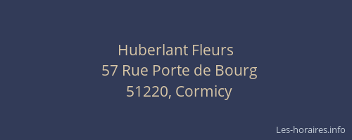 Huberlant Fleurs