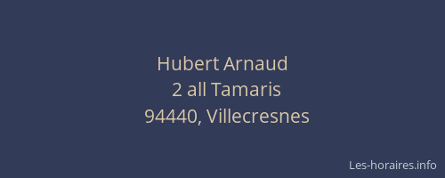 Hubert Arnaud