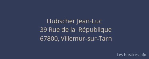 Hubscher Jean-Luc