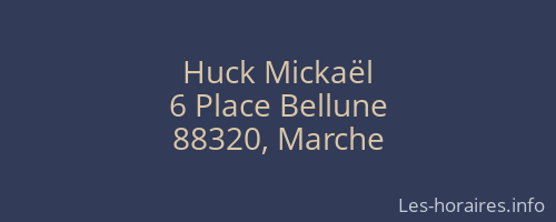 Huck Mickaël