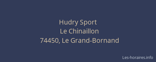 Hudry Sport