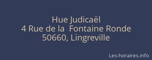 Hue Judicaël