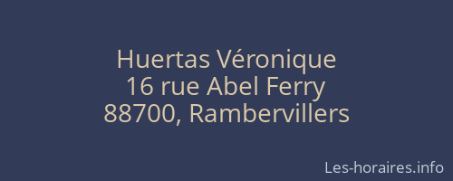 Huertas Véronique