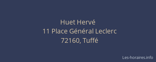 Huet Herv&eacute;