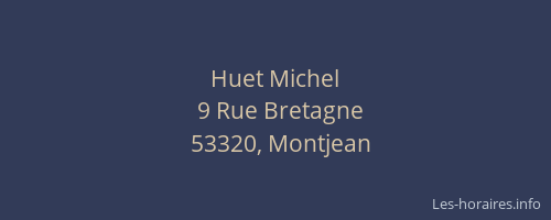Huet Michel