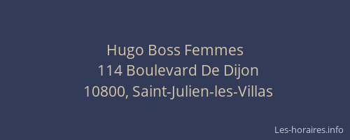 Hugo Boss Femmes