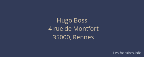Hugo Boss