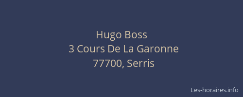 Hugo Boss
