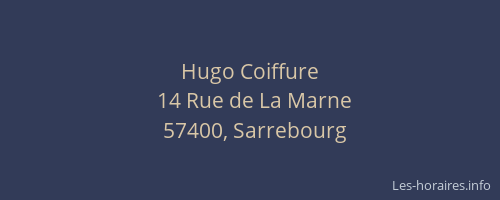 Hugo Coiffure