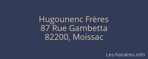 Hugounenc Frères